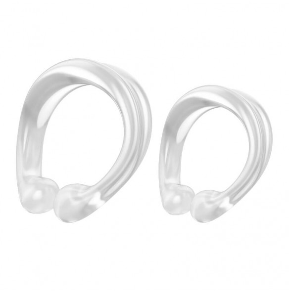 PLEASE ME Type C Foreskin Correction Glans Cock Ring (Full Set 2 Pieces) PLEASE ME Type C Foreskin Correction Glans Cock Ring (Full Set 2 Pieces)